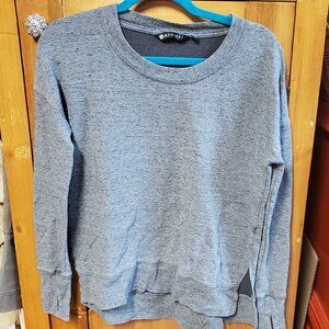Athleta Grey Crewneck Sweatshirt Womens Size Small